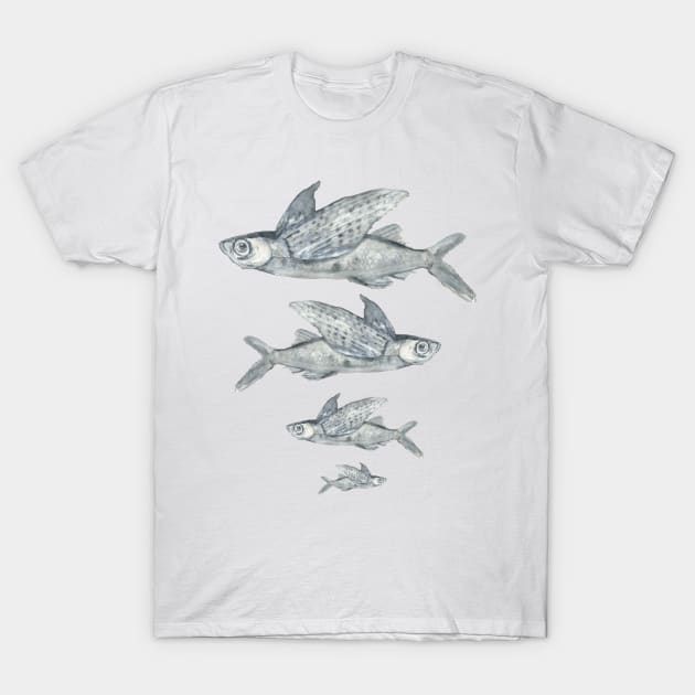 Flying fish T-Shirt by msmart